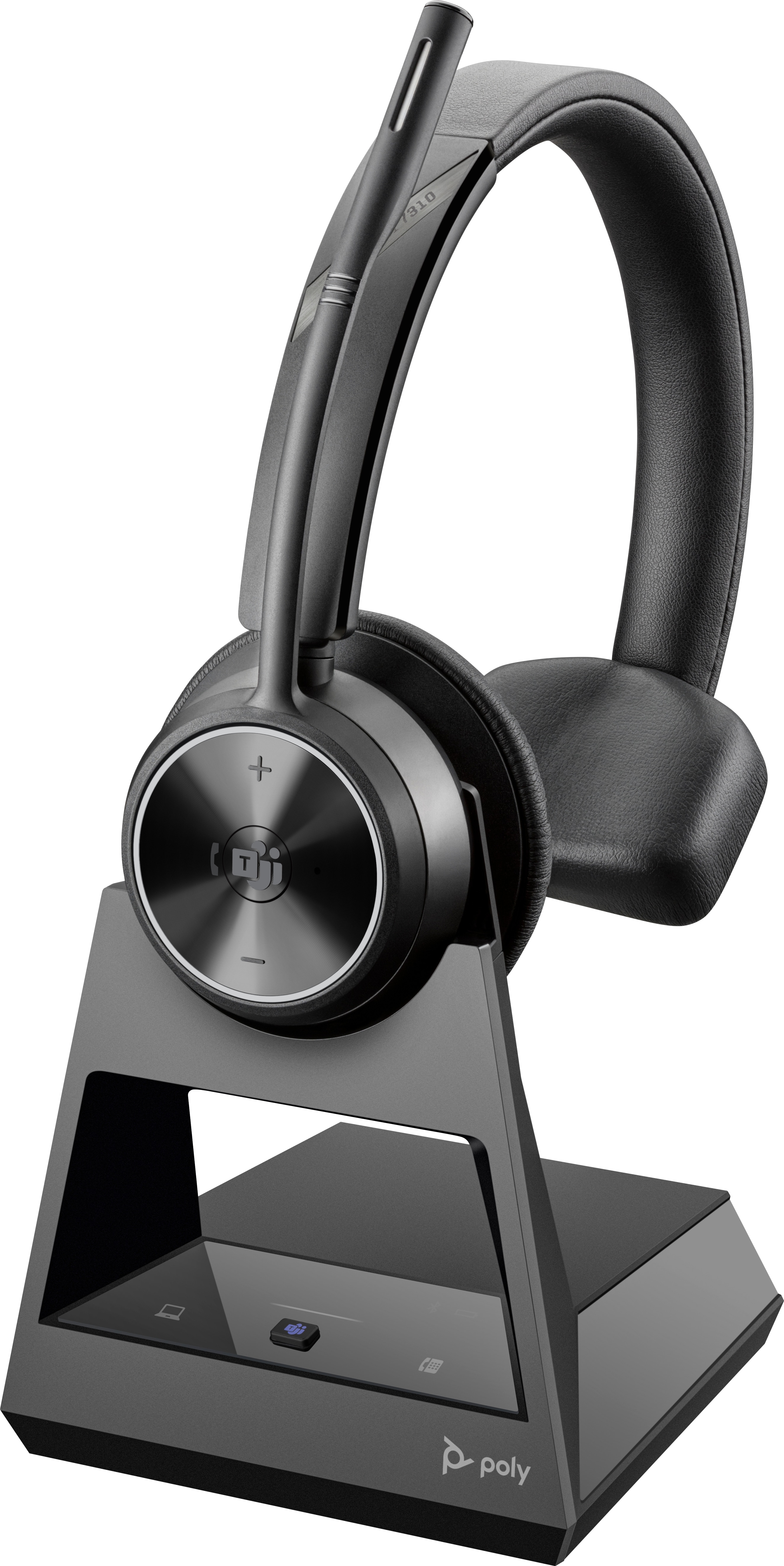 Poly Savi 7310 UC Monaural Microsoft Teams Certified DECT 1880-1900 MHz Hea...