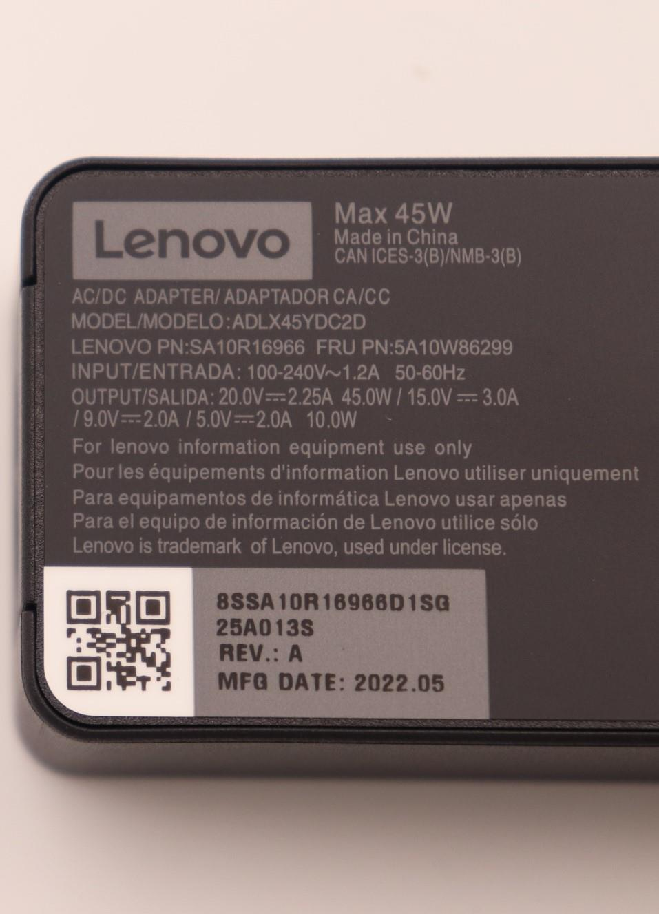 Lenovo 5A10W86299 power adapter/inverter Indoor – image 8