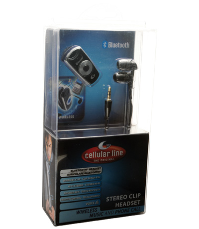 Cellularline Stereo Clip Headset – image 4