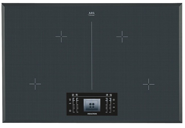 AEG HK-884400-FG hob Black Built-in Zone induction hob 4 zone(s)