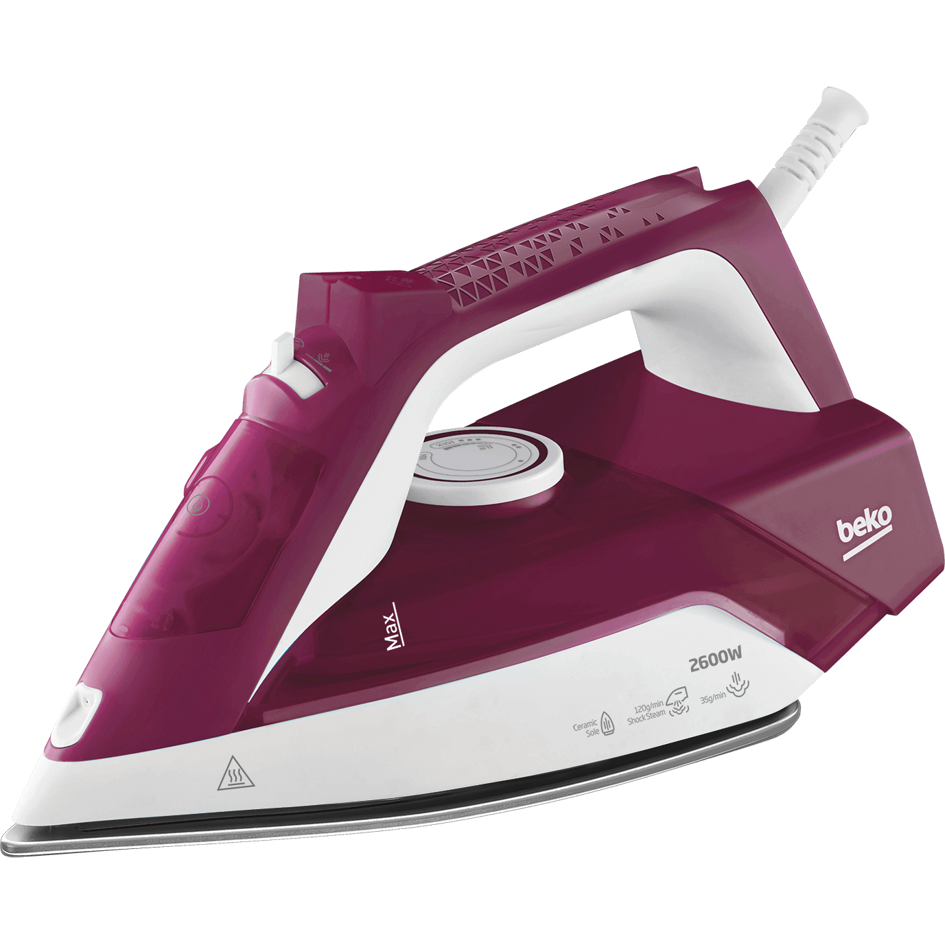 Beko SIM3126R iron Steam iron Ceramic soleplate – image 1