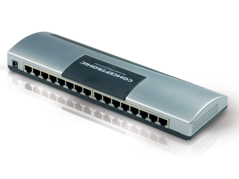 Conceptronic 16 port Switch 10/100 Mbps – image 3