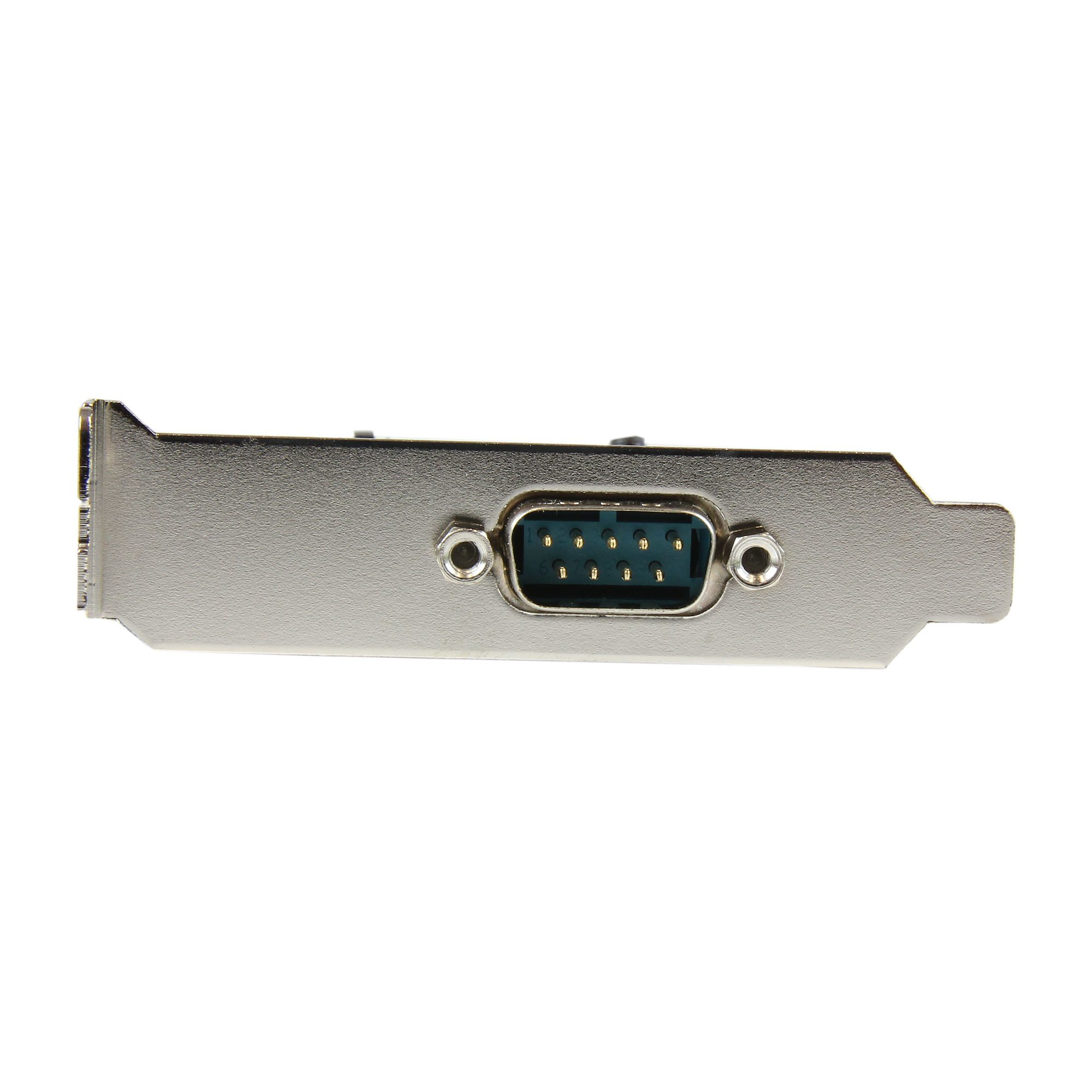 StarTech.com 1-port PCI Express RS232 Serial Adapter Card - PCIe RS232 Serial Host Controller Card - PCIe to Serial DB9 - 16550 UART - Low Profile Expansion Car – image 3