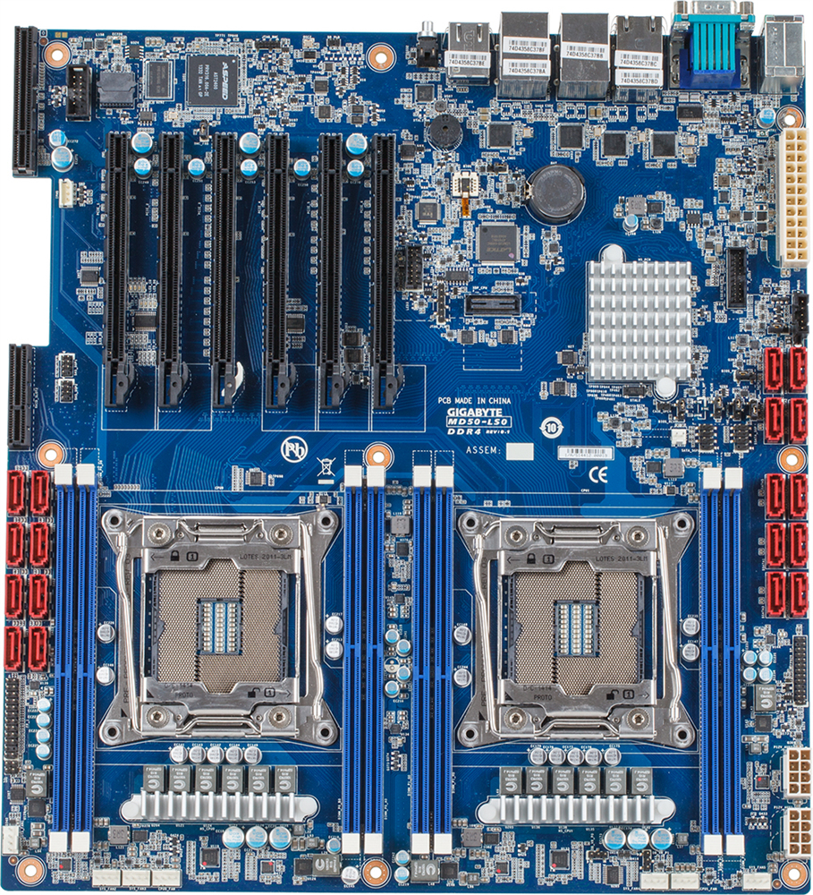 GIGABYTE MD50-LS0 motherboard Intel® C612 LGA 2011-v3 Extended ATX – image 3