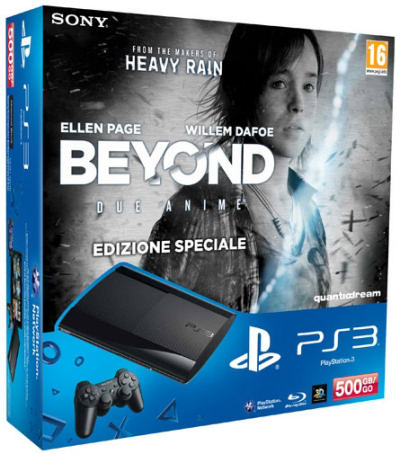 Sony Interactive Entertainment PlayStation 3 500GB + Beyond: Due Anime - Special Edition