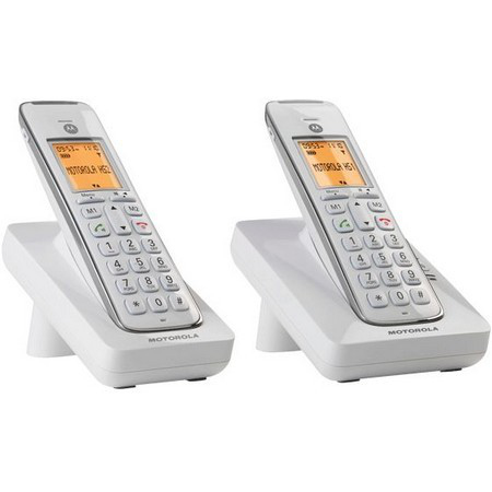 Motorola CD2 DECT telephone Caller ID White