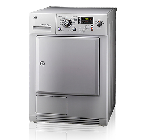 LG RC8005S tumble dryer Freestanding Front-load