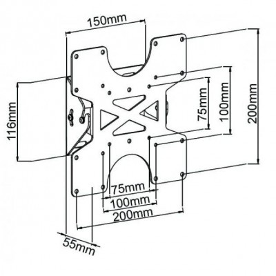 Techly 301924 TV mount/stand – image 4