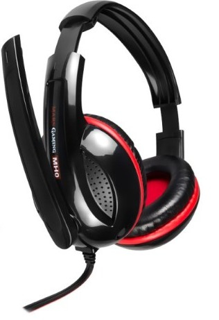 Mars Gaming MH0 headphones/headset Wired Head-band Black, Red – image 2