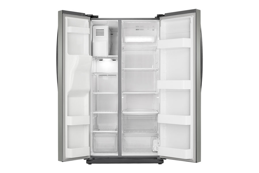 Samsung RS25J5008SP/EM side-by-side refrigerator Freestanding – image 2