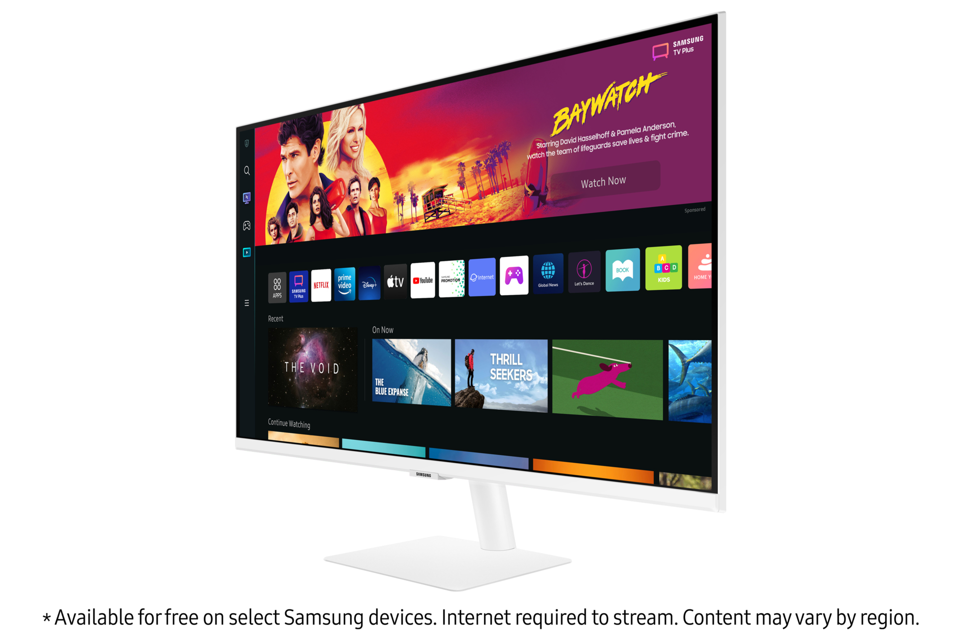 Samsung 32" M70B UHD, USB-C White Smart Monitor with Speakers & Remote – image 9