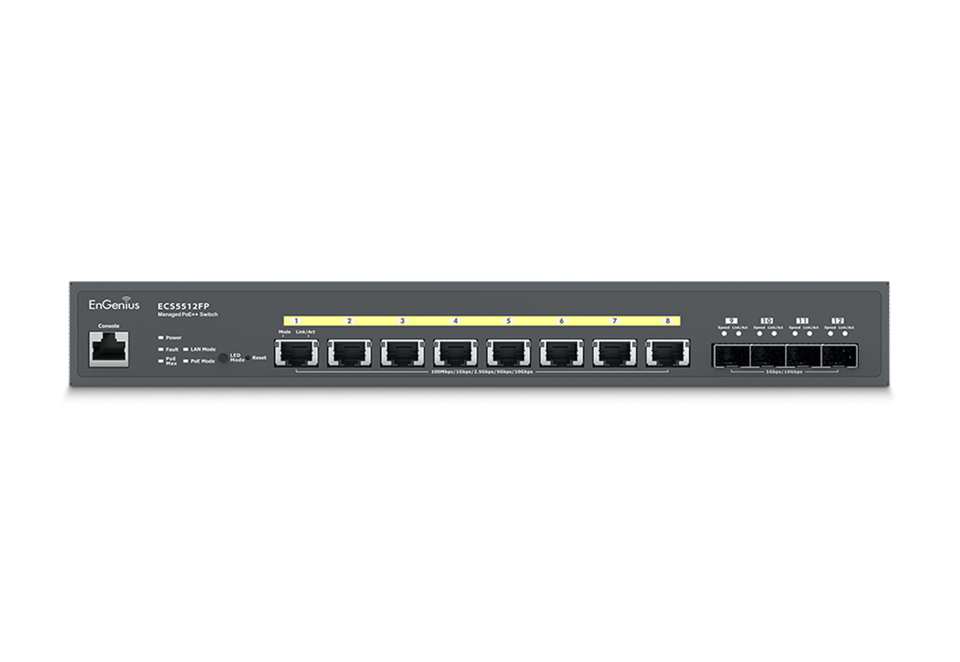 EnGenius CloudSwitch MGPlus 8 Full PoE – image 1