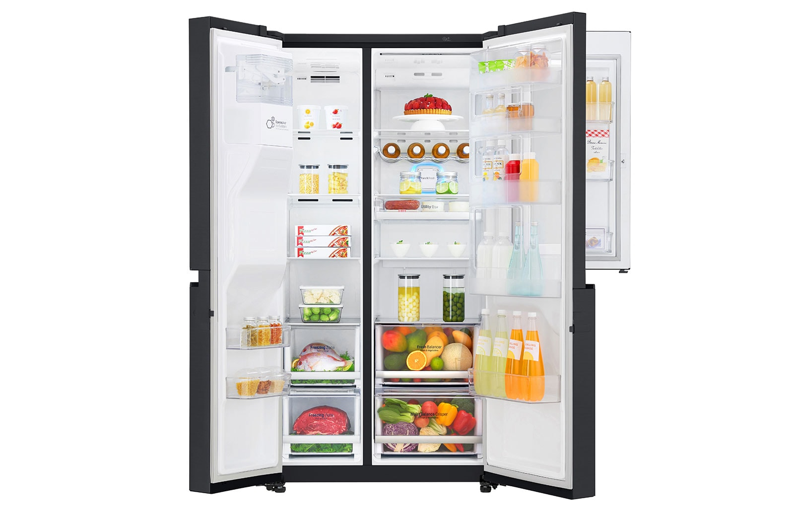 LG GSS6871MC side-by-side refrigerator Freestanding – image 3