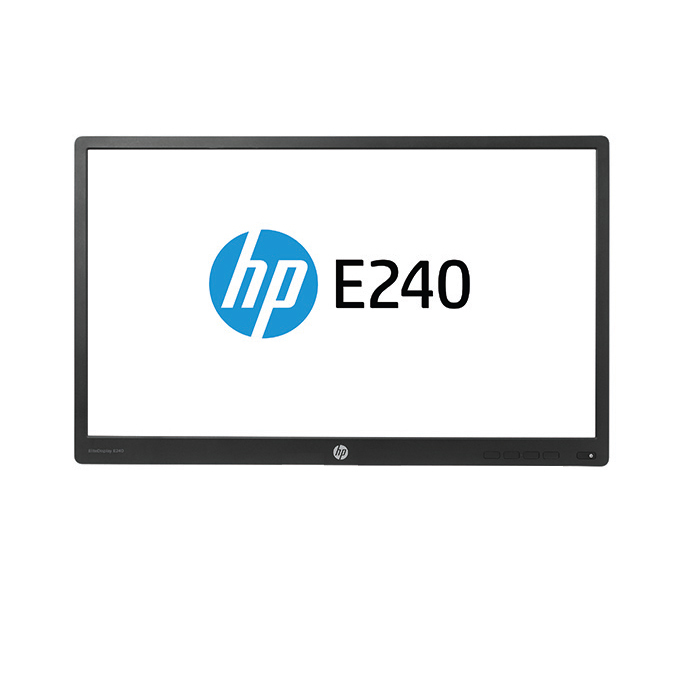 HP EliteDisplay E240 Head Only + Adjustable Dual Display Stand – image 1