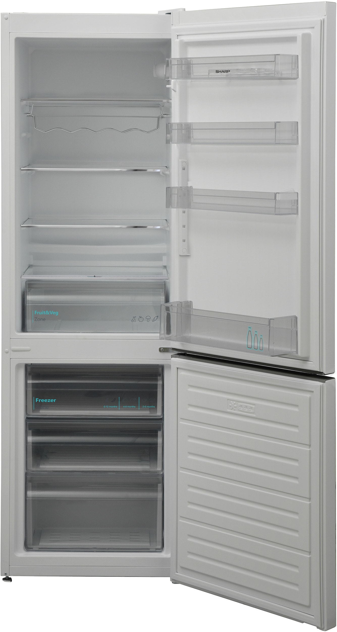Sharp SJ-BB04DTXWF fridge-freezer Freestanding – image 2