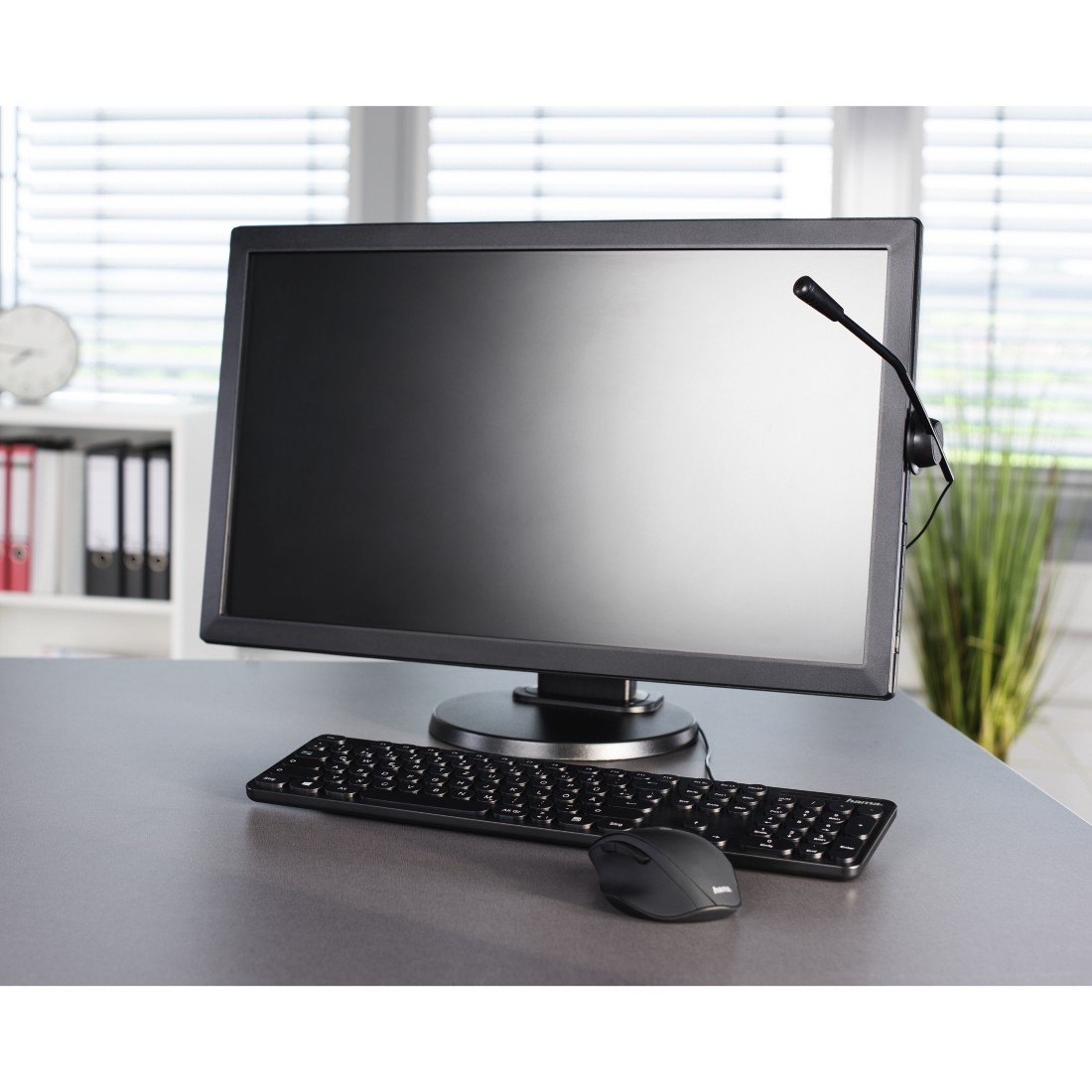 Hama CS-461 Black PC microphone – image 2