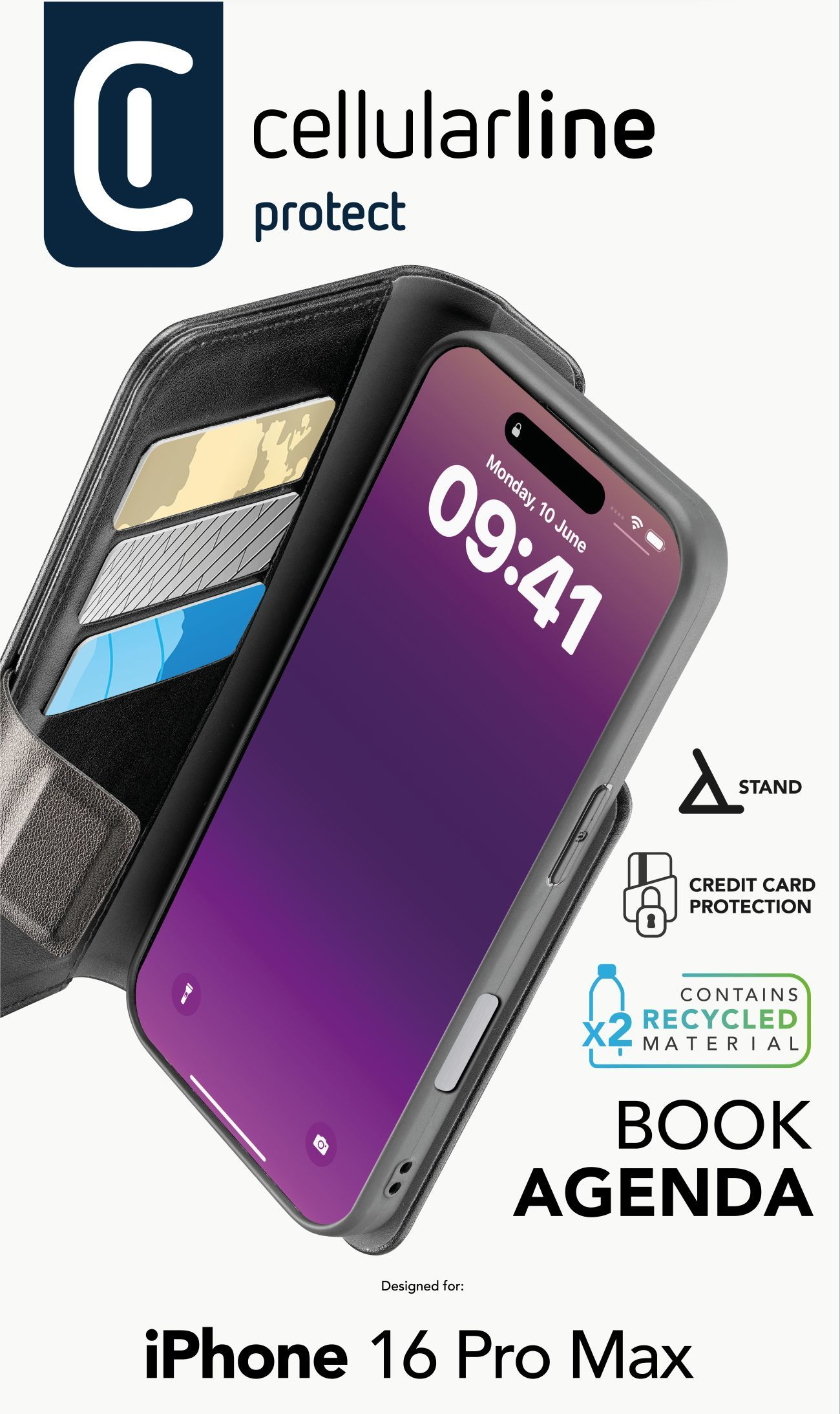 Cellularline Book Agenda - iPhone 16 Pro Max – image 2
