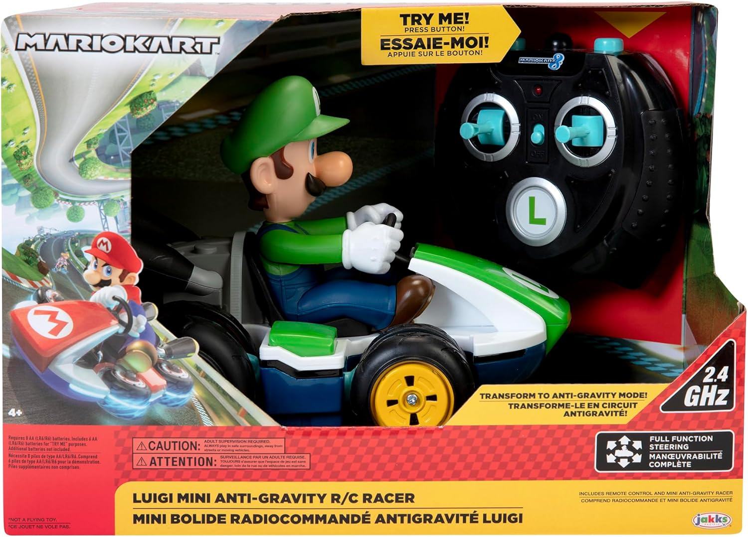 JAKKS Pacific Mario Anti-Gravity RC Racer – image 1
