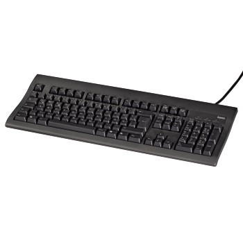 Hama 00053846 keyboard USB + PS/2 Black – image 2