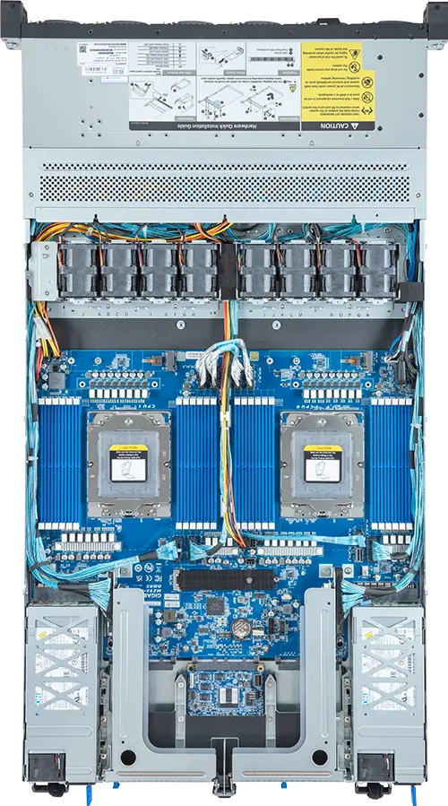 GIGABYTE R183-Z92-AAV2 LGA 6096 Rack (1U) Black, Steel – image 3