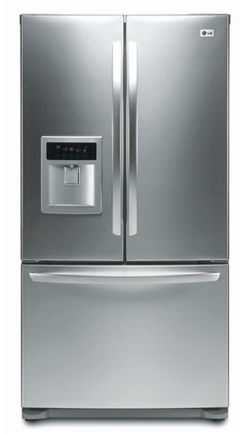 LG GR-F258UTK side-by-side refrigerator Freestanding