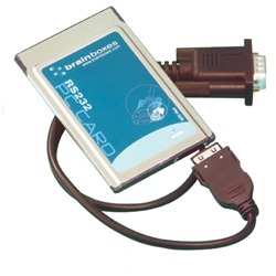 Brainboxes PCMCIA 9-pin RS232