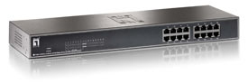 LevelOne 8+8 POE 10/100 Mbps Web Smart Switch