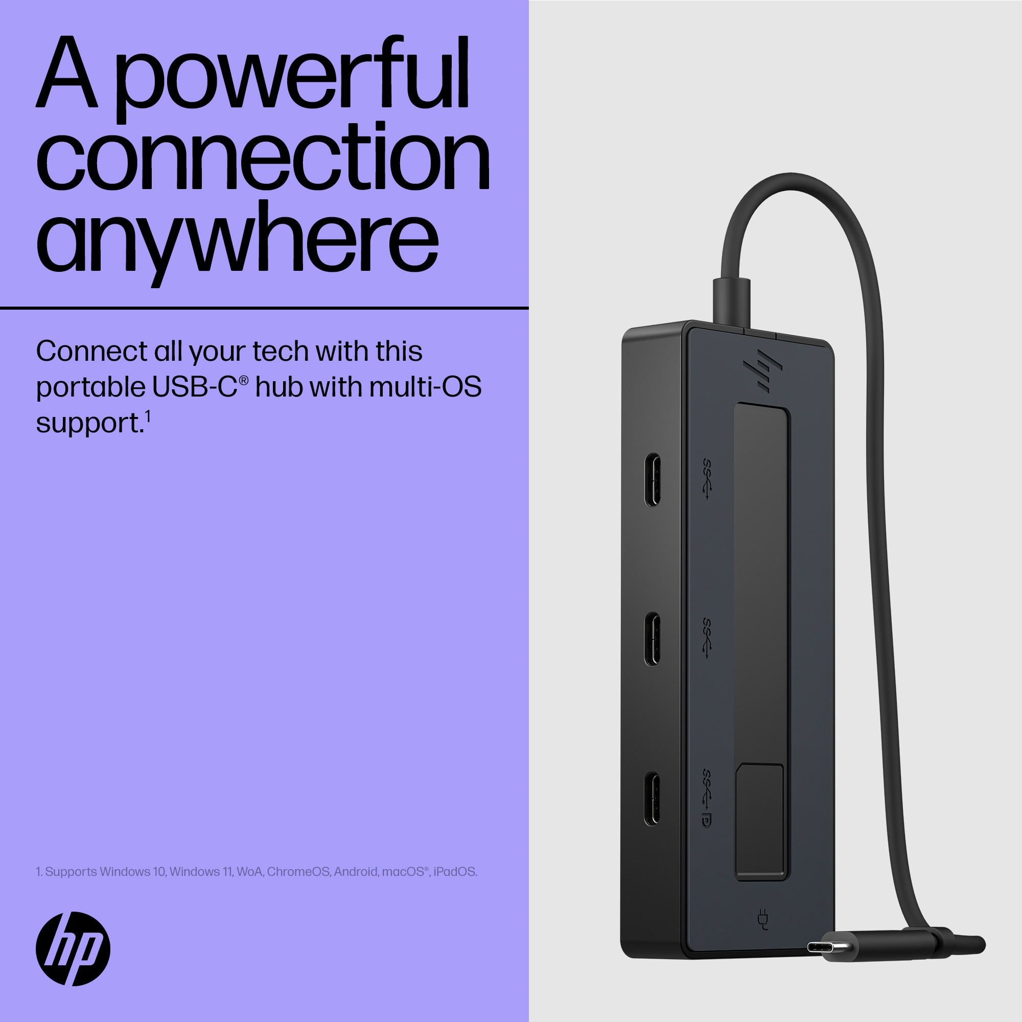 HP 4K USB-C Multiport Hub – image 7