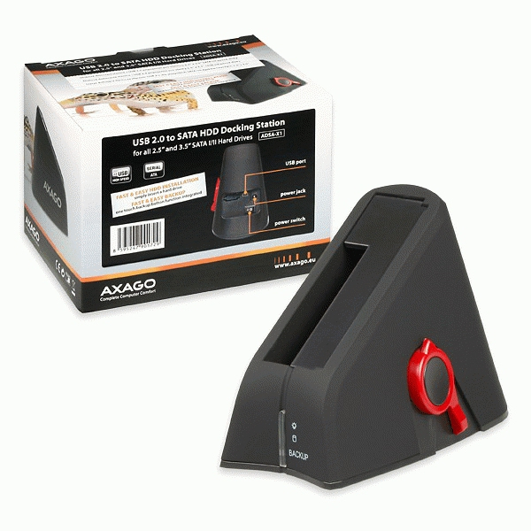 Axagon ADSA-X1 interface cards/adapter USB 2.0 – image 2