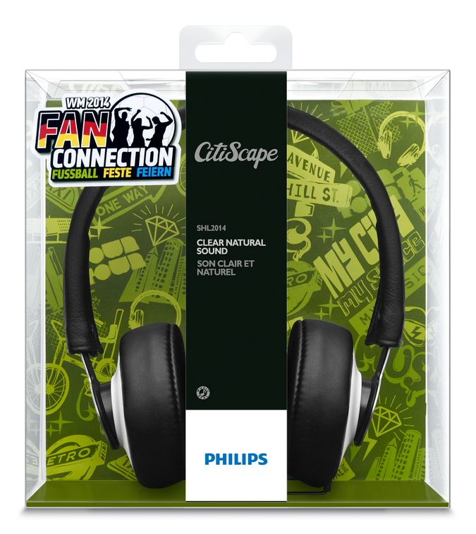 Philips CitiScape SHL2014/00 headphones/headset Wired Head-band Black, Silver – image 2