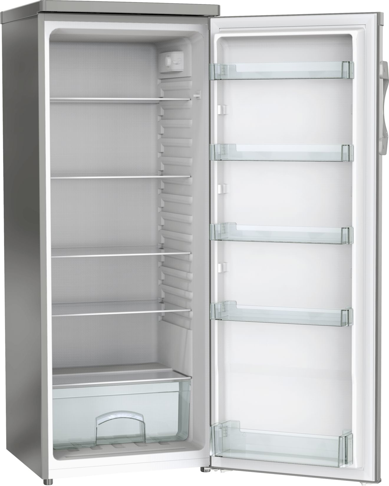 Gorenje R4142ANX side-by-side refrigerator Freestanding Grey, Metallic