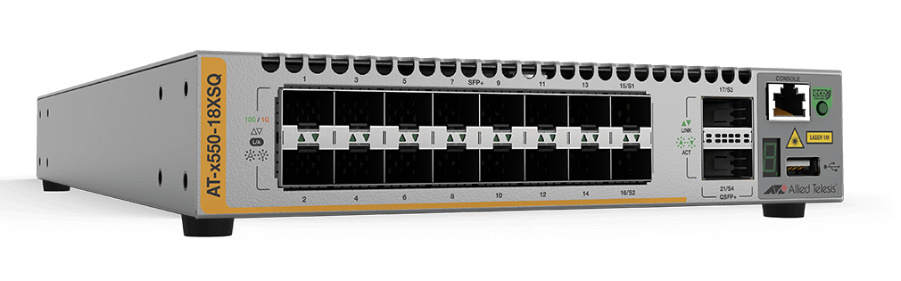 Allied Telesis AT-X550-18XSQ-30 network switch Managed L3