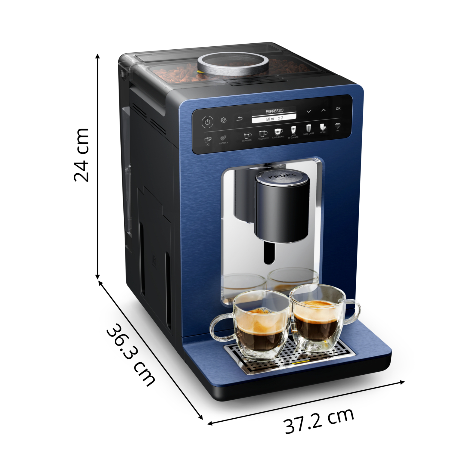 Krups Evidence by Wilmotte EA89W4 Fully-auto Espresso machine – image 9