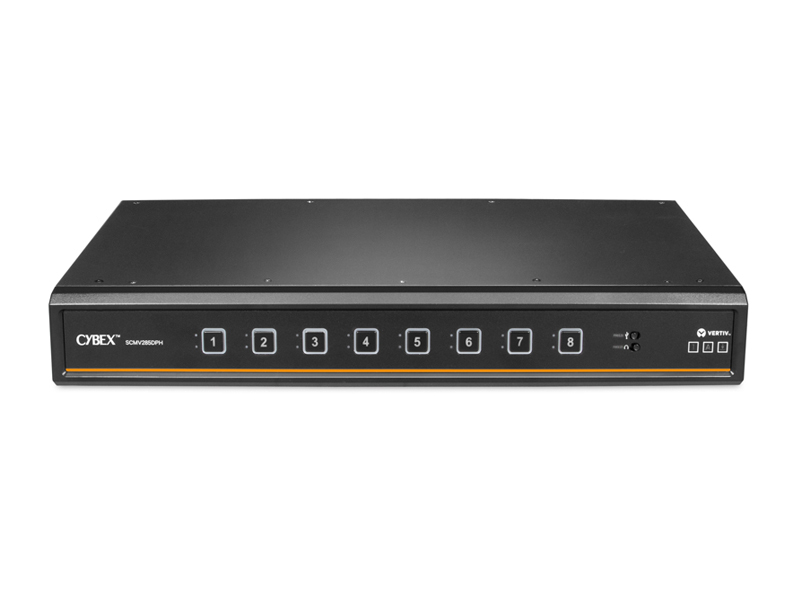 Vertiv SCMV285DPH, Cybex Secure MultiViewer KVM Switch 8 port