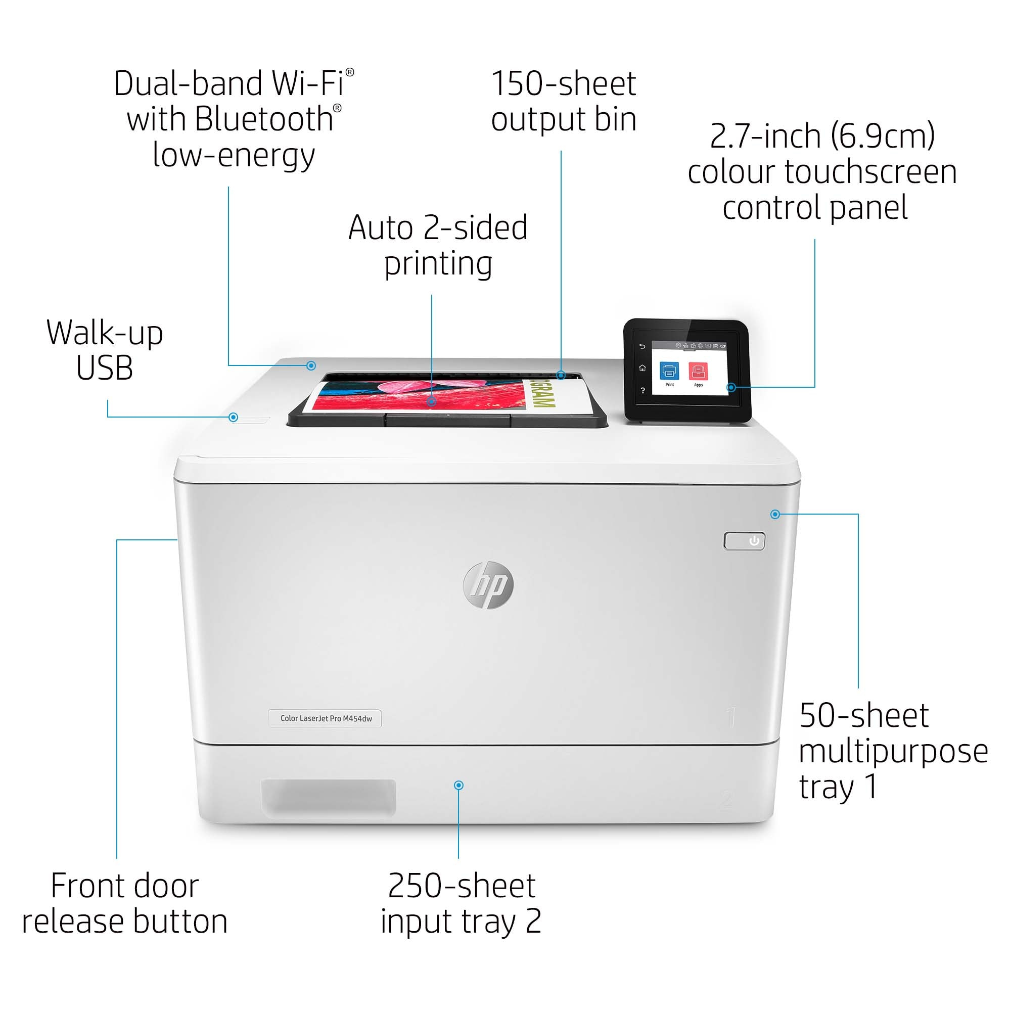 HP Color LaserJet Pro M454dw – image 8