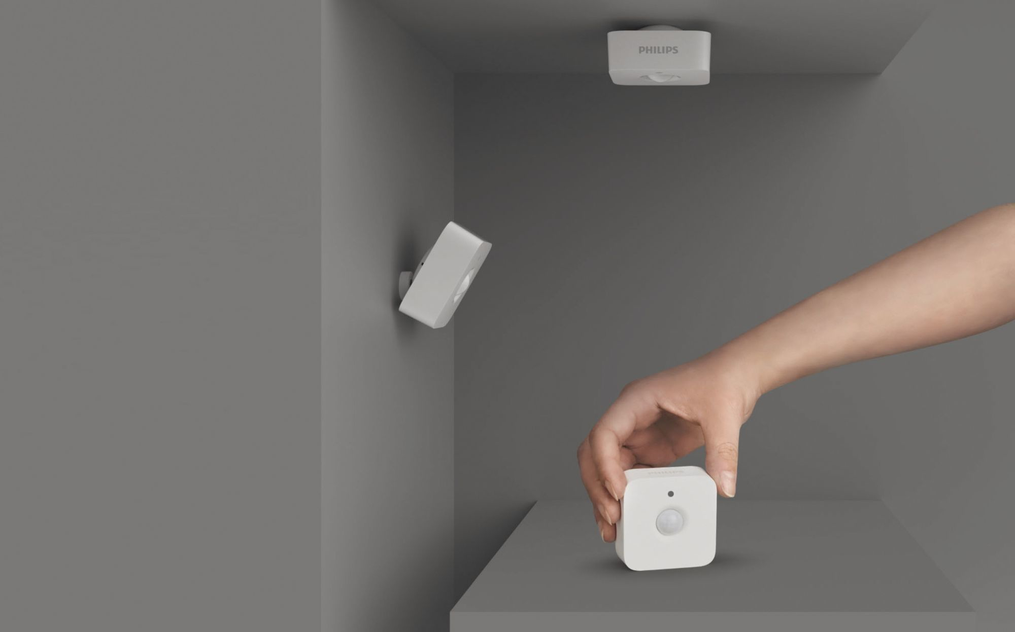 Philips by Signify Philips 8719514342224 motion detector Wireless Wall White – image 4