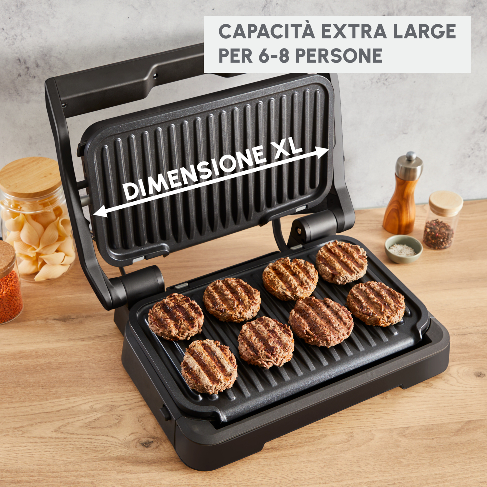 Moulinex Optigrill 4in1 XL GI784810 contact grill – image 3