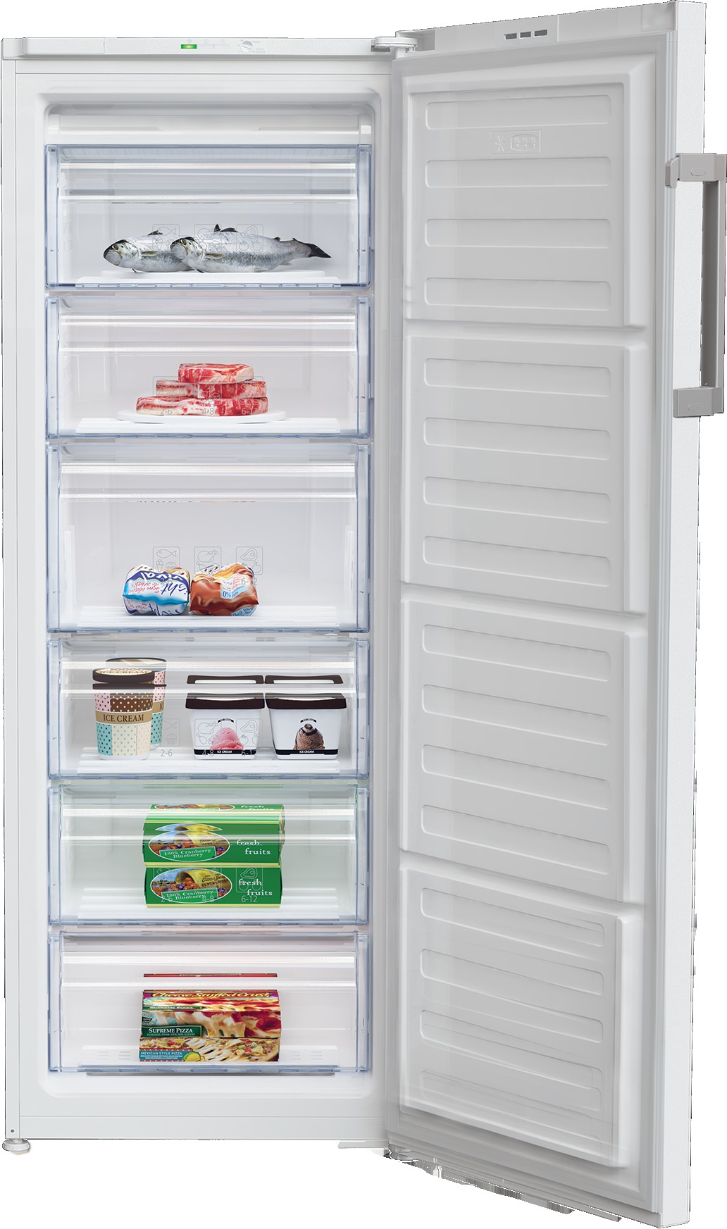 Beko RFSA240M33WN freezer Upright freezer Freestanding – image 2