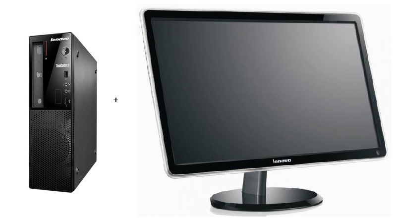 Lenovo E71 + ThinkVision LS2221 – image 1
