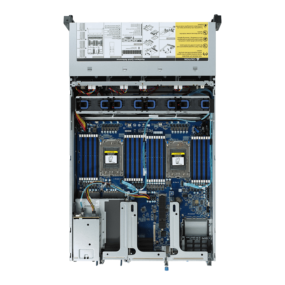 GIGABYTE R282-Z90 Socket SP3 Rack (2U) Black – image 4