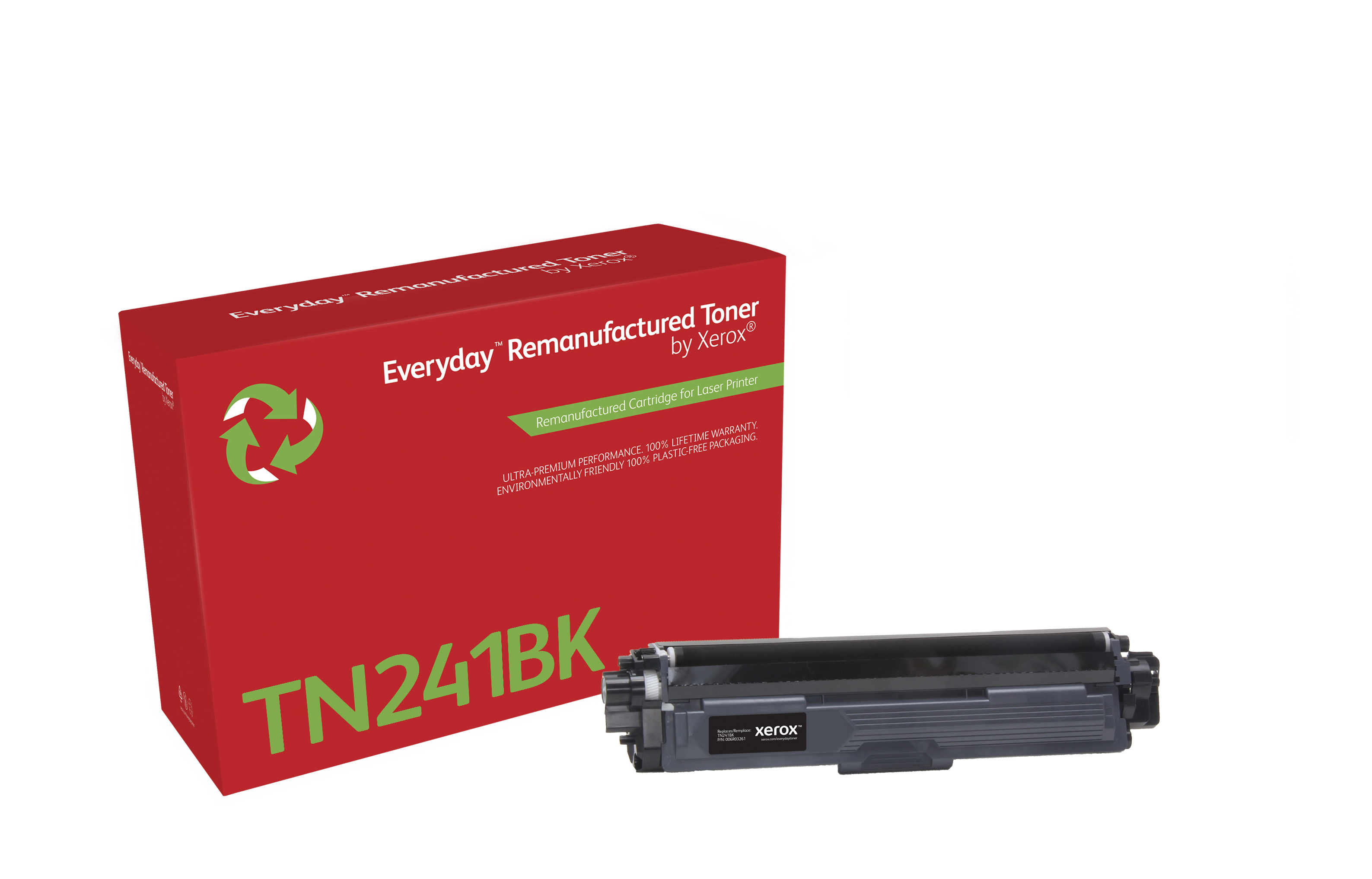 Xerox Brother HL-3180 - Black - compatible - toner cartridge (alternative for: Brother TN241BK) - for Brother DCP-9015CDW, DCP-9020CDW, HL-3150CDW, MFC-9140CDN