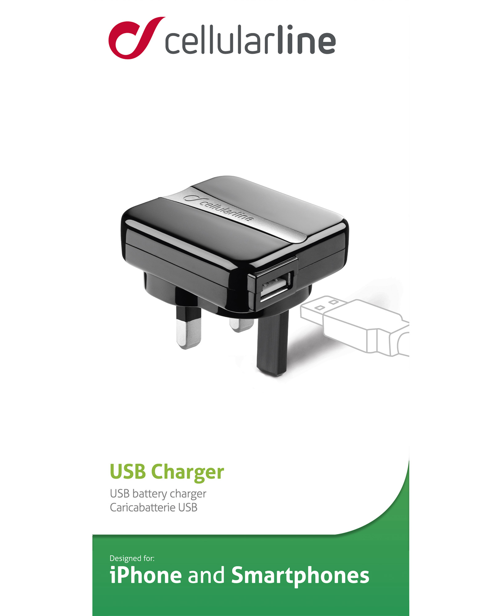 Cellularline USB Charger - UK Plug – image 2