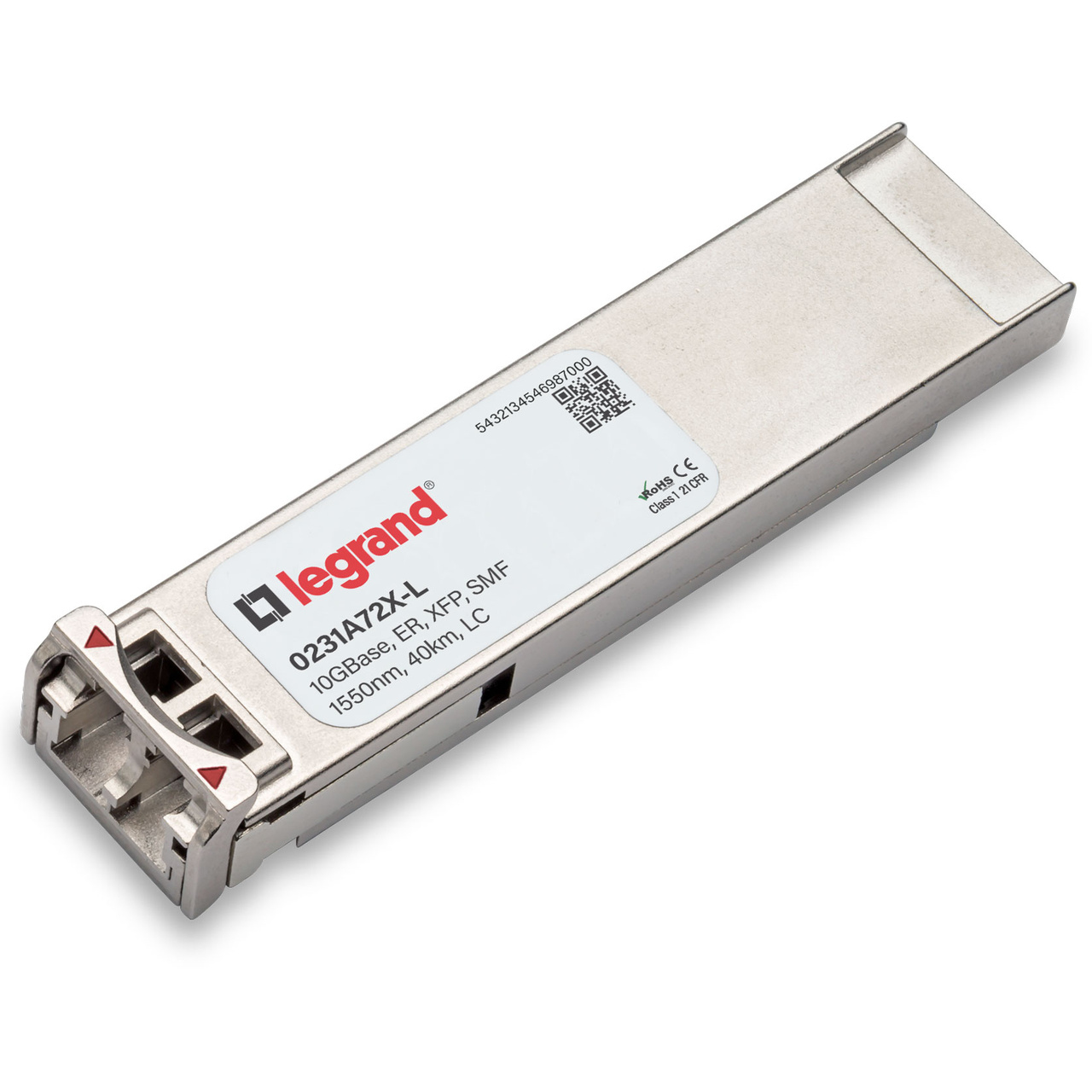Legrand 0231A72X-L network transceiver module Fiber optic 10000 Mbit/s XFP 1550 nm