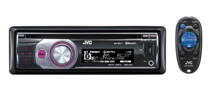JVC KD-R811 car media receiver Black