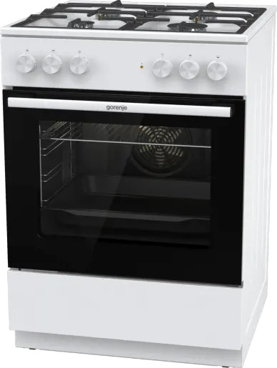 Gorenje G600 GK6A40WFFM cooker Freestanding cooker Electric Gas White – image 4