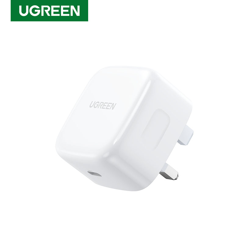 Ugreen USB-C 20W PD Snel Oplader UK plug – image 2