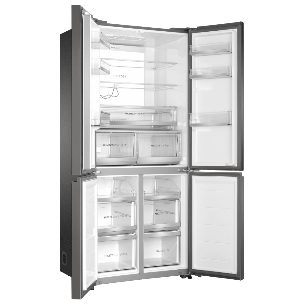 Haier Cube HTF-508DGS7RU side-by-side refrigerator Freestanding – image 4