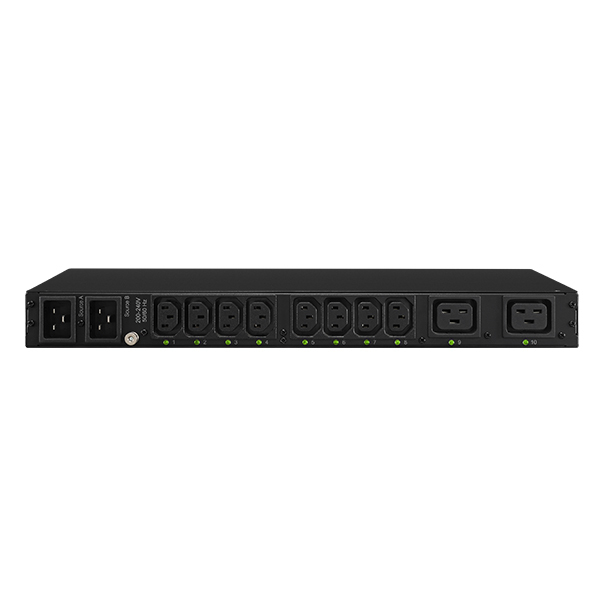CyberPower PDU20SWHVIEC10ATNET power distribution unit (PDU) 10 AC outlet(s) 1U Black – image 2