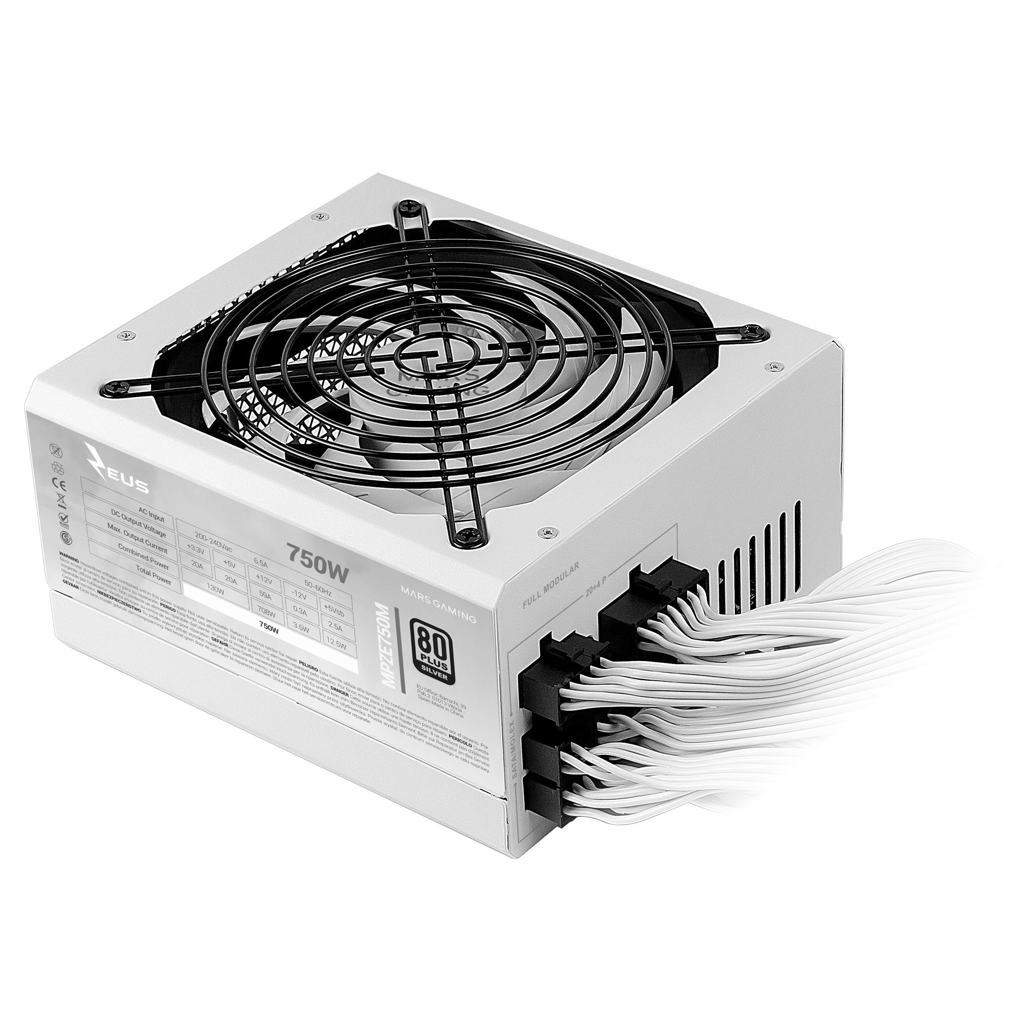 Mars Gaming MPZE750M power supply unit – image 5