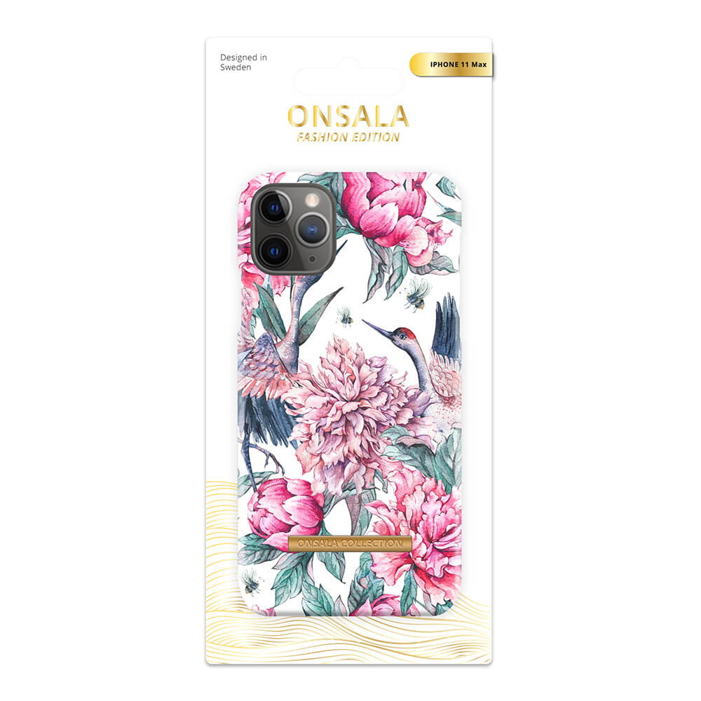 Onsala Mobile Cover Soft Pink Crane iPhone 11 Pro Max – image 2